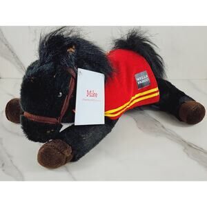 Wells Fargo Mike Legendary Black Pony w/ Tags 15" Plush Toy Stuffed Animal 2016